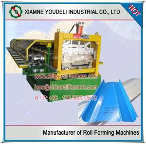 کھڑی سیون میٹل پینل چھت سازی رول تشکیل دینے والی مشین